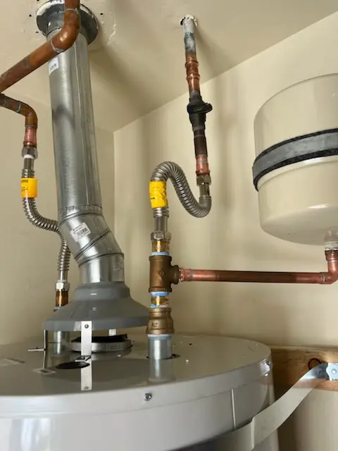 Water heater installation and plumbing repair in Granger South